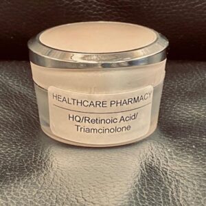 hydroquinone retinoic acid triamcinolone combination cream